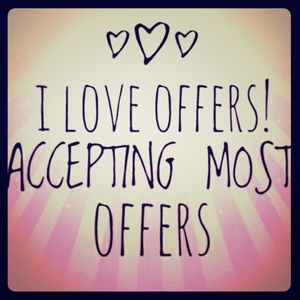 Make A reasonable offer on any item